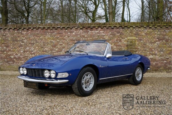 Fiat Dino Spider 2000 with only 81000 km, Factory hardtop! Price reduction 1967