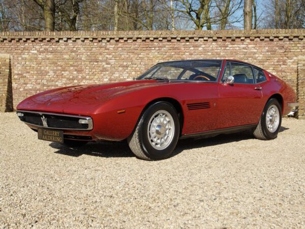 Maserati Ghibli 4.9 SS “From Rome to Paris” 1970