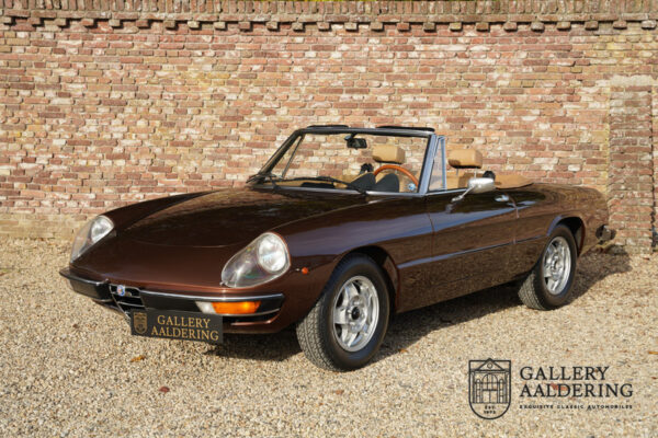 Alfa Romeo Spider 2000 European Version 1979