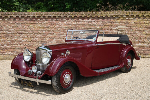 Bentley 4 ¼ Litre Drophead Coupe by Hooper “Derby” 1938