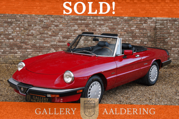 Alfa Romeo Spider 2.0 Graduate PRICE REDUCTION! 1988