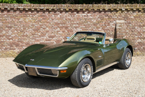 Corvette C3 Stingray 350 Convertible “Donnybrooke Green” 1970