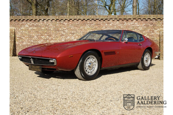 Maserati Ghibli 4.9 SS “Da Roma a Parigi” 1970