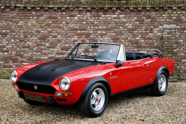 Fiat 124 Abarth Rally “Stradale” PRICE REDUCTION INCL. HARDTOP! 1973