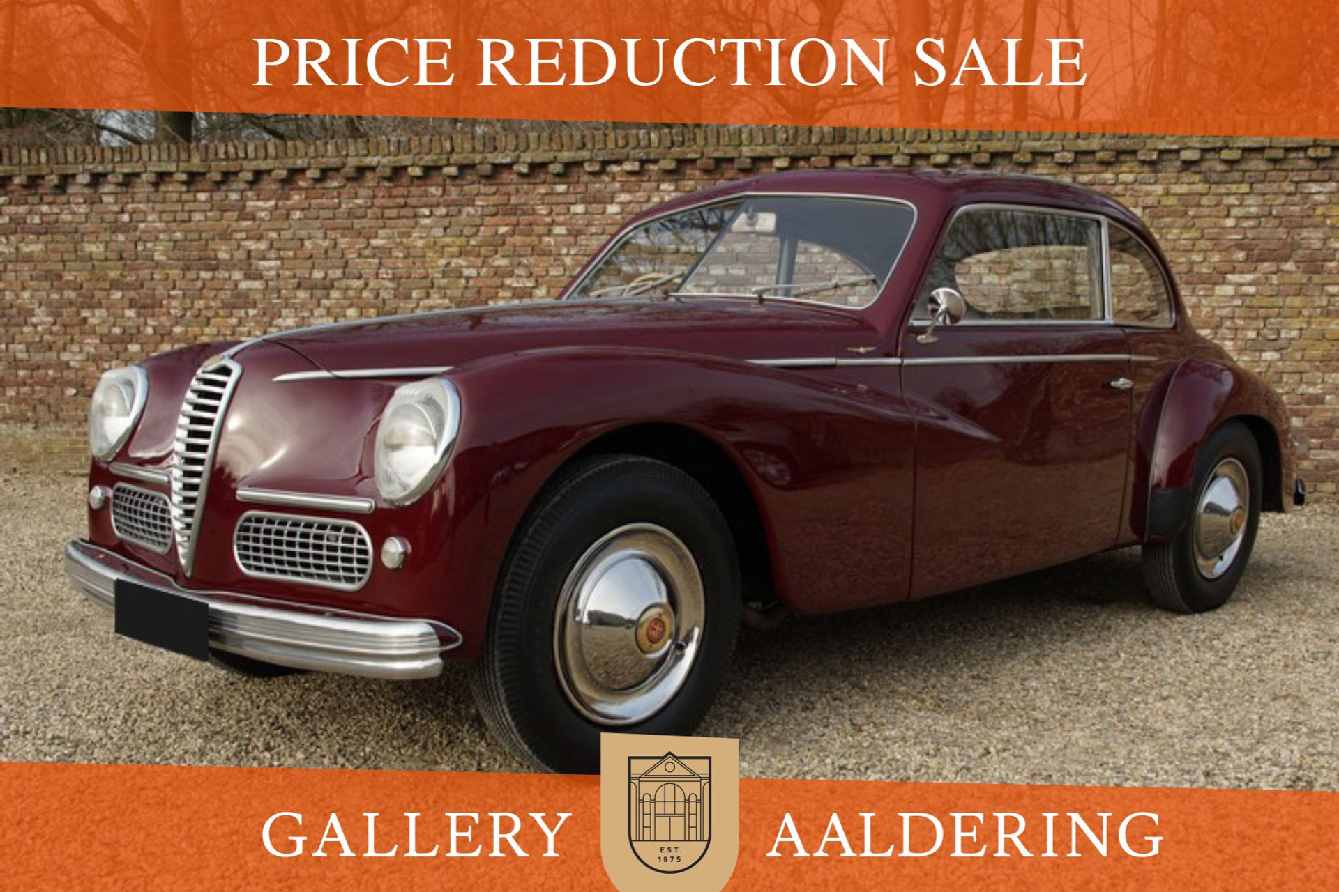 Alfa Romeo 6C 2500 Sport Berlina GT PRICE REDUCTION! 1953