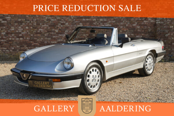 Alfa Romeo Spider 2.0 QV “29.400 kilometers” PRICE REDUCTION! 1987