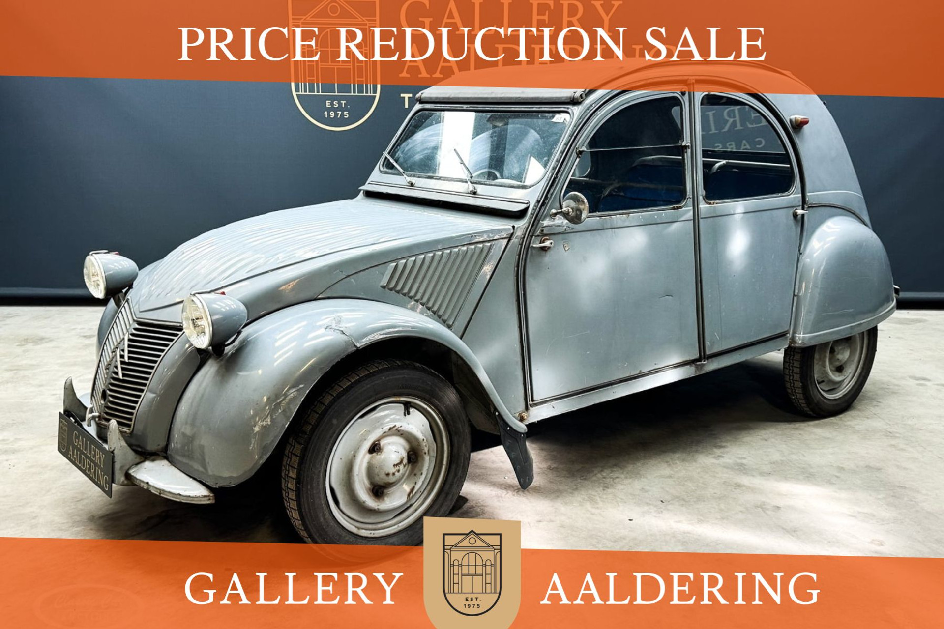 Citroën 2CV AZ “Technically fully overhauled” Trade-in-car PRICE REDUCTION! 1958