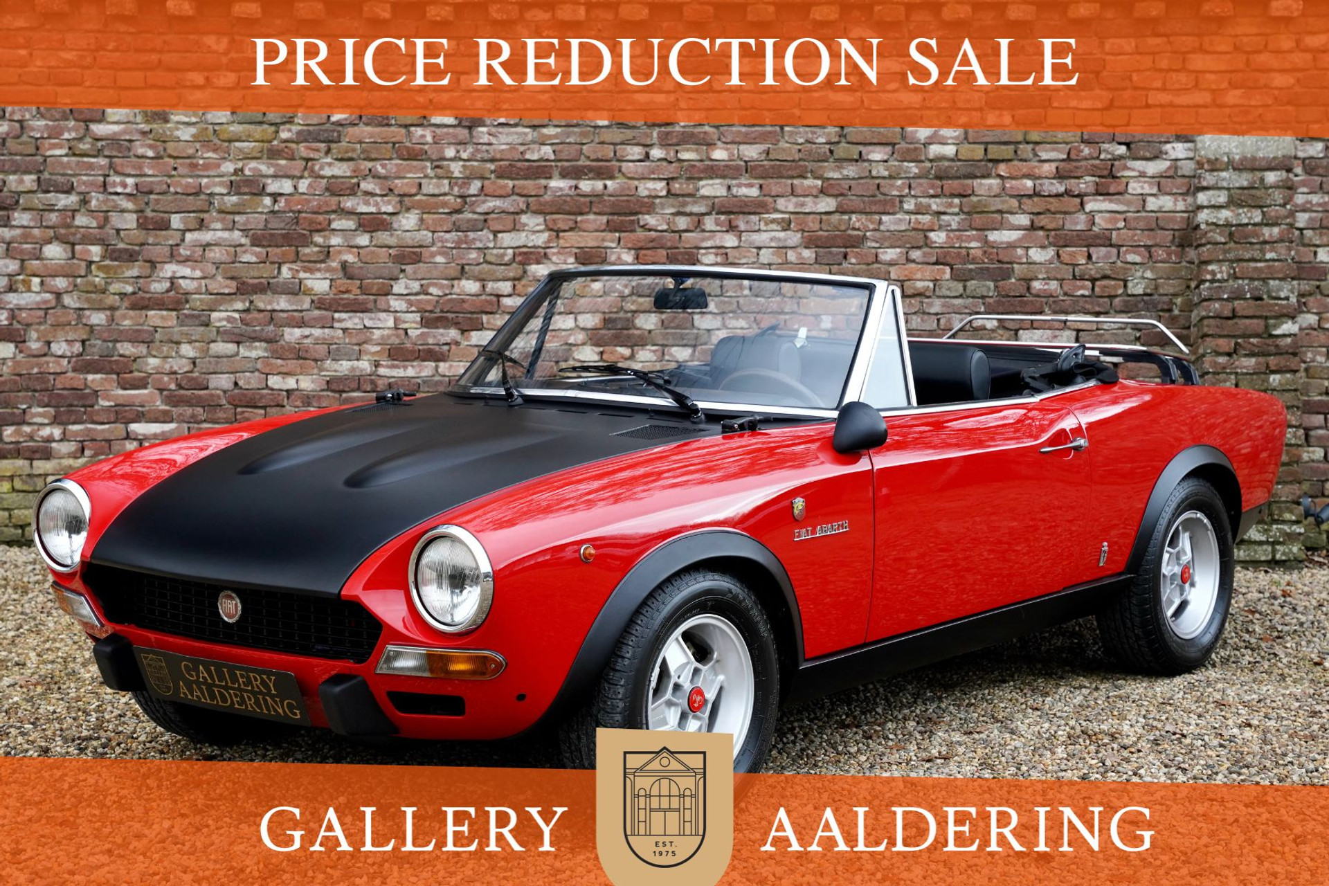 Fiat 124 Abarth Rally “Stradale” INCL. HARDTOP! PRICE REDUCTION! 1973
