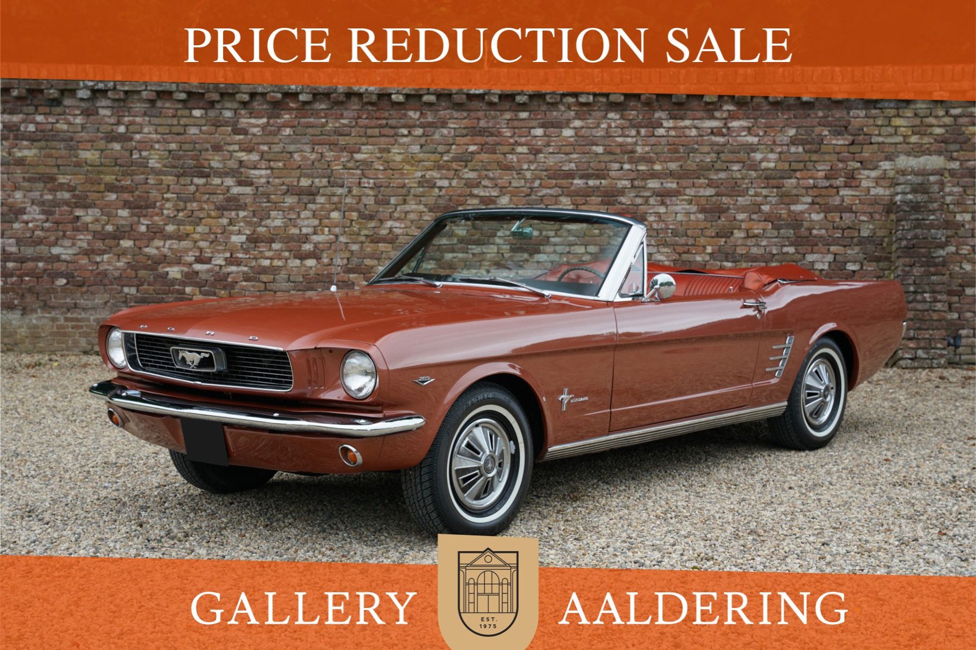 Ford Mustang 289 Convertible “Emberglo” PRICE REDUCTION! 1966