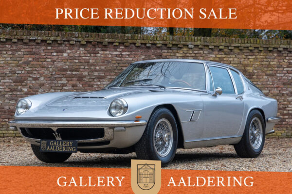 Maserati Mistral 4000 “Maserati Classiche certified” PRICE REDUCTION! 1966
