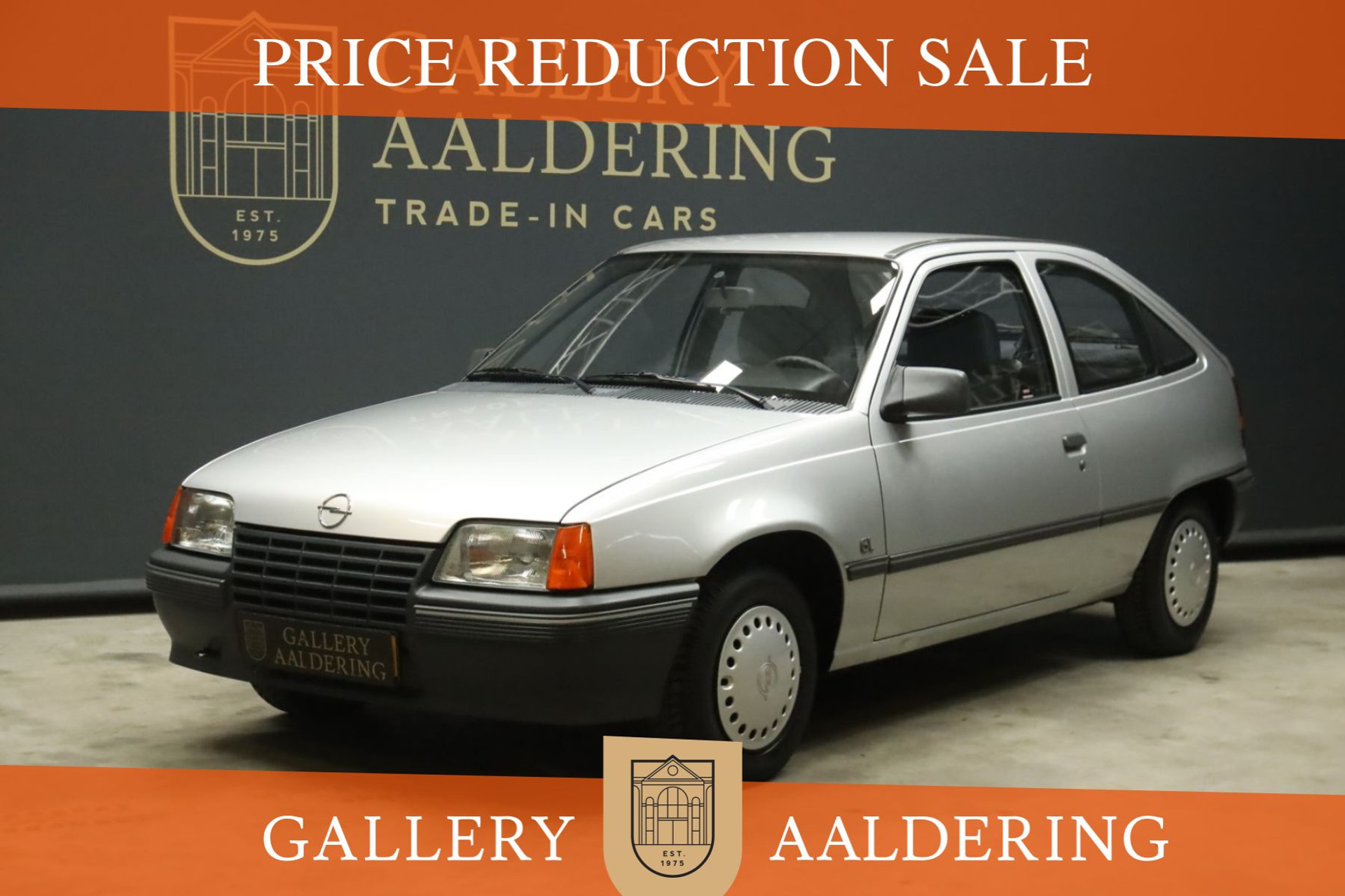 Opel Kadett 1.6 GL “36.000 kilometers” Trade-in car PRICE REDUCTION! 1988