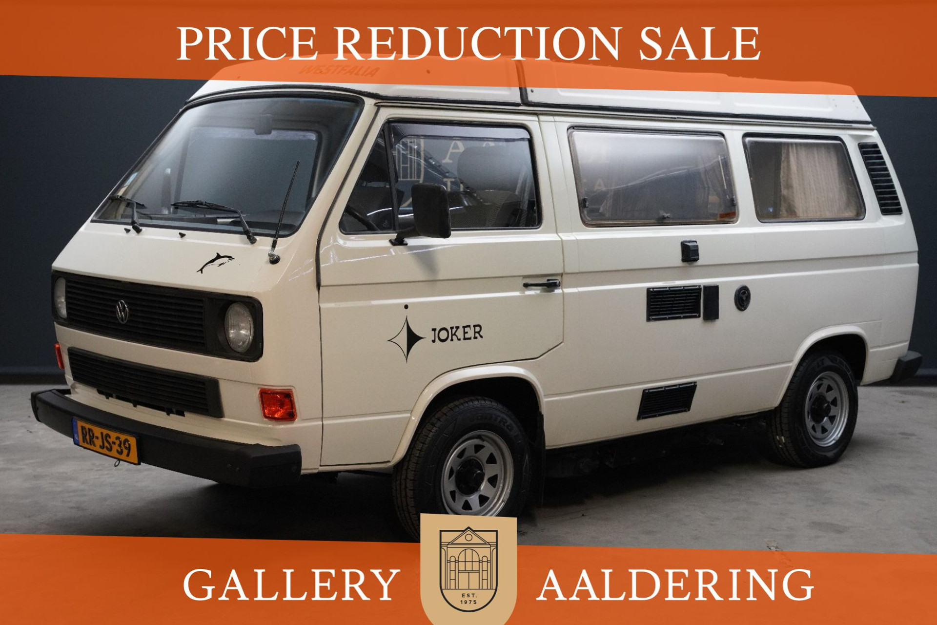 Volkswagen T3 1.6 TD “Westfalia Joker” Trade-in car PRICE REDUCTION! 1987