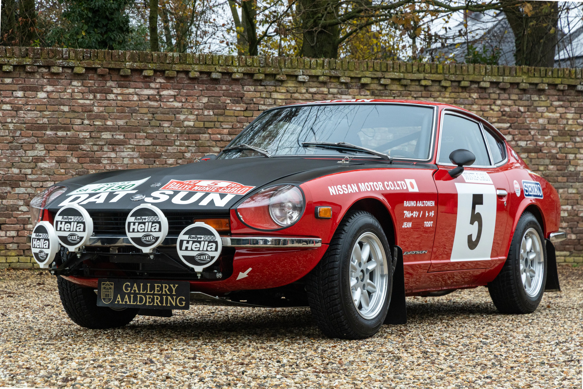 Datsun 280Z Rallye 260 pk “Aaltonen/Jean Todt-kleurstelling” 1976