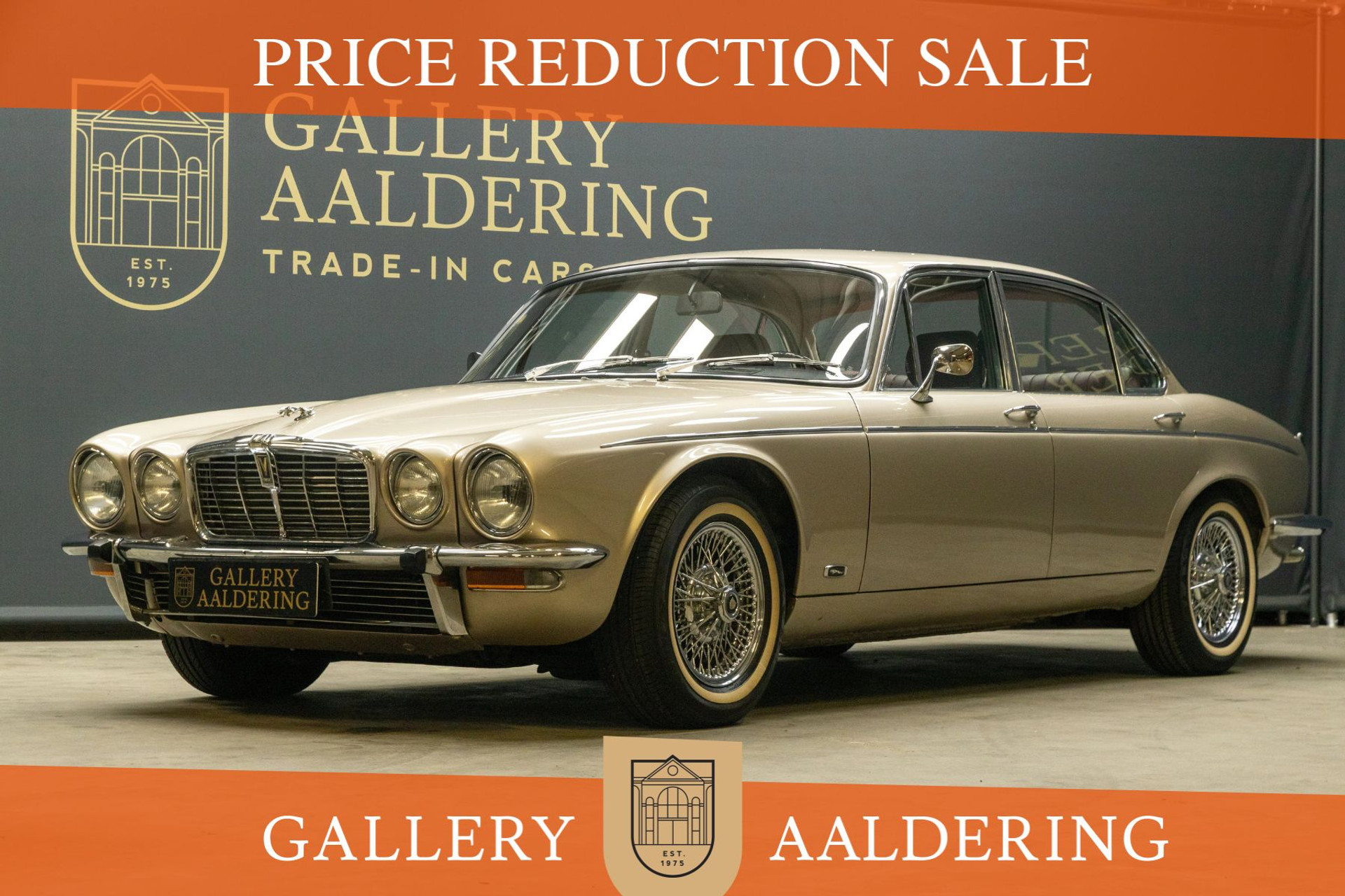 Jaguar XJ12 L Series 2 “Golden Sand with Mulberry Red leather” PRICE REDUCTION! 1976