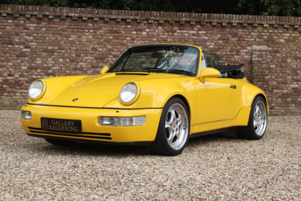Porsche 964 America Roadster “Totalmente restaurado y reconstruido” 1993
