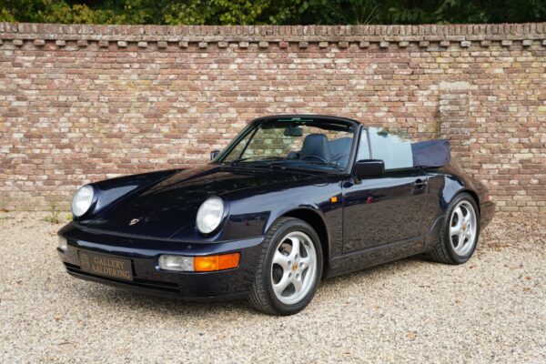 Porsche 964 Carrera 2 Cabriolet  “Manual geared and rear-wheel drive only” 1991