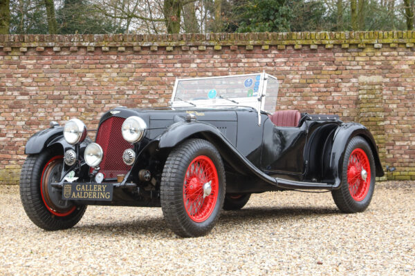 Aston Martin 2 Litre Speed Model “Still carrying Bertelli’s coachwork” 1937
