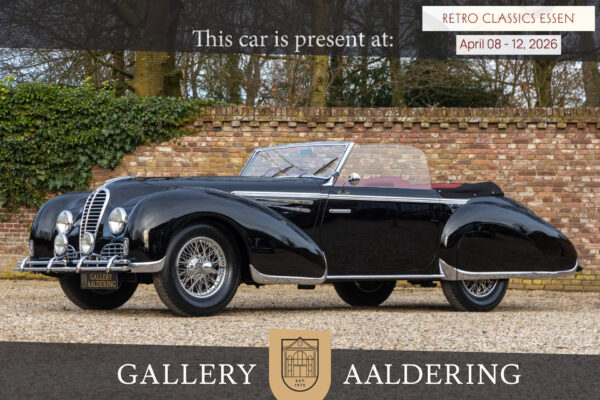 Delahaye 135M Figone & Falaschi Cabriolet „Eine Concours-Restaurierung“ 1948