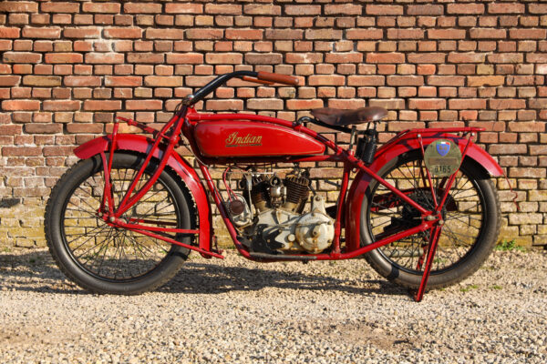Indian Scout 600cc „MM-Rennfahrer Carlo Leto de Priolo“ 1925