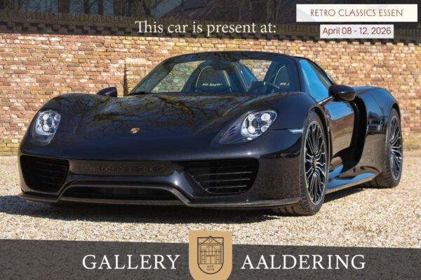 Porsche 918 Spyder „Geringe Kilometerzahl – Nur etwas über 7.000 Kilometer“ 2015