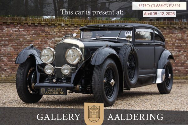 Bentley Blue Train “With the B81 engine and the three whiskey glasses” 1948