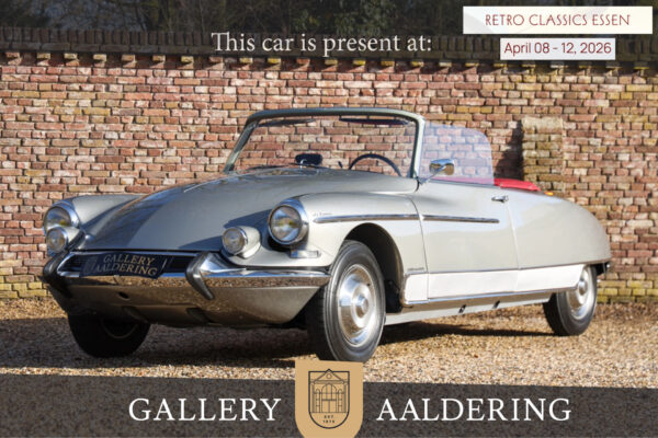 Citroën DS19 “Le Caddy” Cabriolet – “€53.000,- recently invested” 1963
