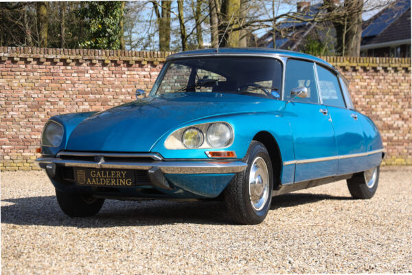 Citroën DS23 Pallas Injection Electronique „Bleu Delta“ 1973