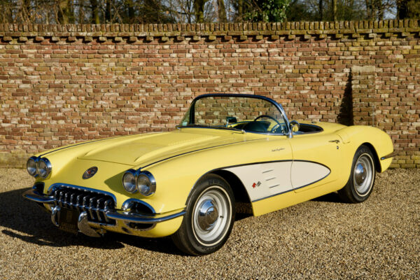 Corvette C1 “Fuelie” Injectie TOPCONDITIE! 1958