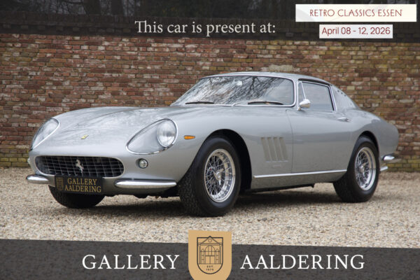Ferrari 275 GTB Shortnose “Certificazione di autenticità – Red Book” 1965