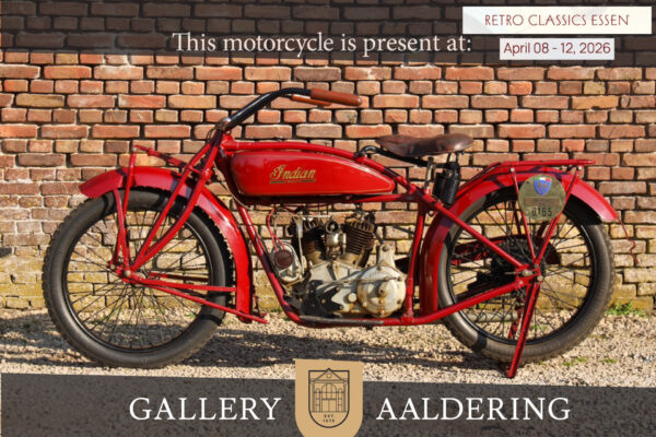 Indian Scout 600cc “MM-Race driver Carlo Leto de Priolo” 1925