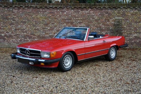 Mercedes-Benz SL 500 “Signal Red like Bobby Ewing’s Car” SL500 “Signal Red like Bobby Ewing’s Car” 1983