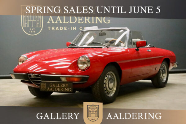 Alfa Romeo 2000 Spider Veloce PRICE REDUCTION Trade-in-car 1982