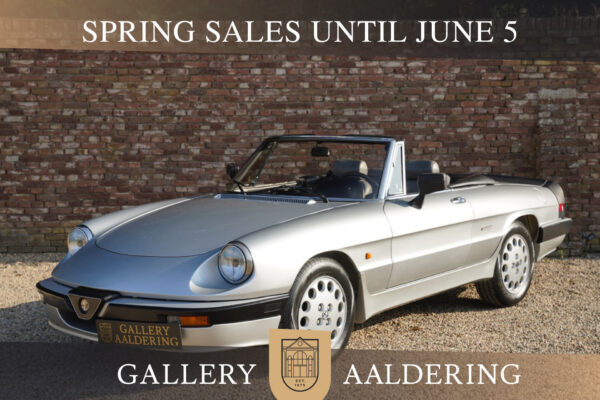 Alfa Romeo Spider 2.0 QV PRICE REDUCTION “29.400 kilometers” 1987