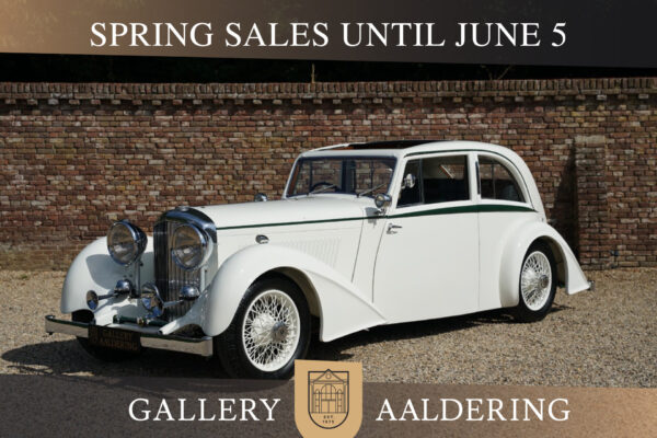 Bentley 3½ litre “Streamline” by Park Ward & Co PRICE REDUCTION 1933