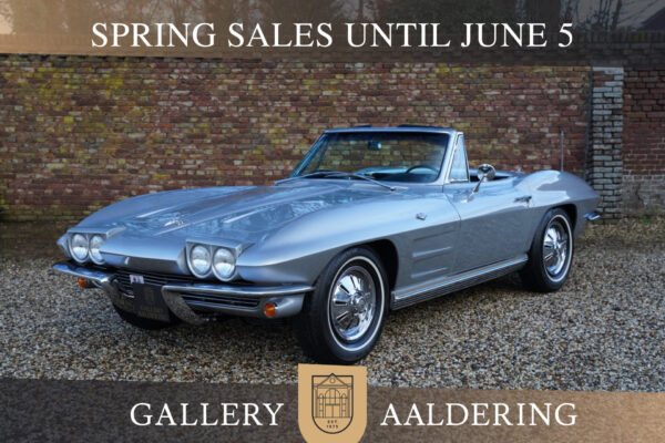 Corvette C2 Sting Ray Convertible PRICE REDUCTION “Black plate Corvette” 1964