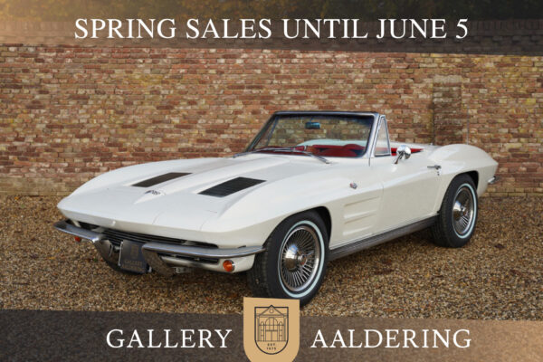 Corvette C2 Sting Ray Cabriolet - PRIX RÉDUIT - « N° 1987 construite » 1963