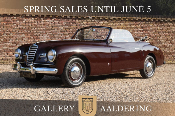 Fiat 1500D Convertible PRICE REDUCTION “Stabilimenti Farina” 1949