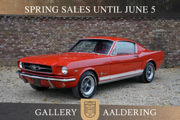 Ford Mustang 289 Fastback PRICE REDUCTION “An A-code in Triple Red” 1965