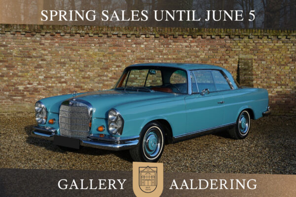 Mercedes-Benz 250 SE Coupé PRIJSVERLAGING “Automatische transmissie met vloerschakeling” 1967