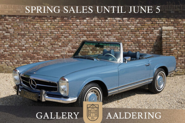 Mercedes Benz 280 SL Pagode PRIJSVERLAGING “met handgeschakelde versnellingsbak” 1968