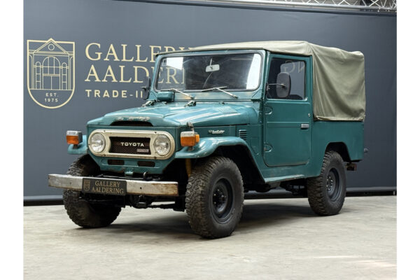 Toyota Land Cruiser BJ43 vinyl dak "Rustiek groen" 1976