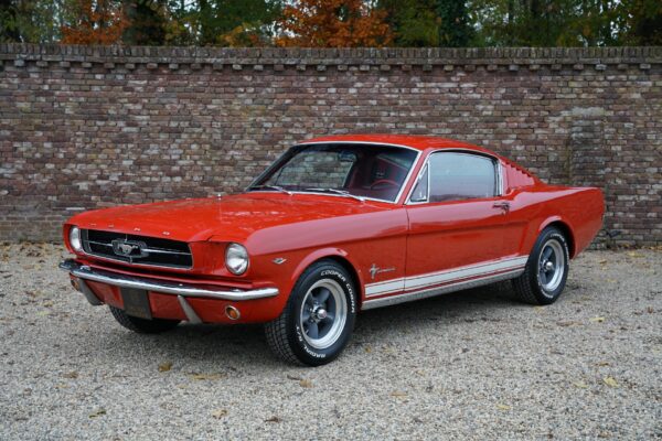 Ford Mustang 289 Fastback “An A-code in Triple Red” 1965