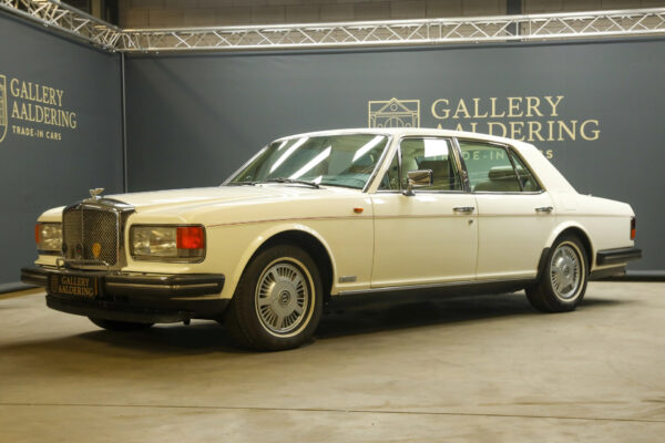 Bentley Eight Saloon “Acrylic White over Parchment” 1984