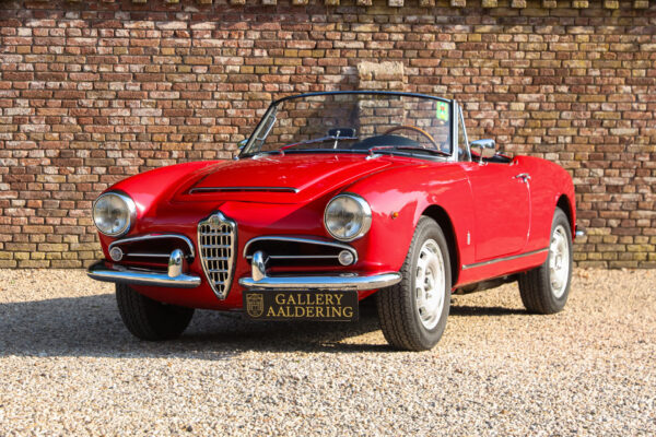 Alfa Romeo Giulia 1600 Spider Veloce “Older restoration” 1963