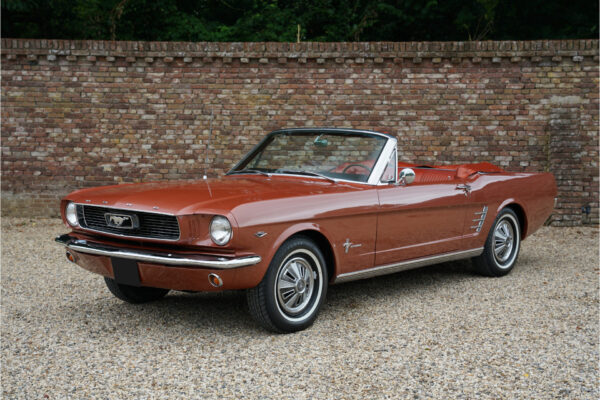 Ford Mustang 289 Convertible Deluxe Emberglo “One owner from new” 1966