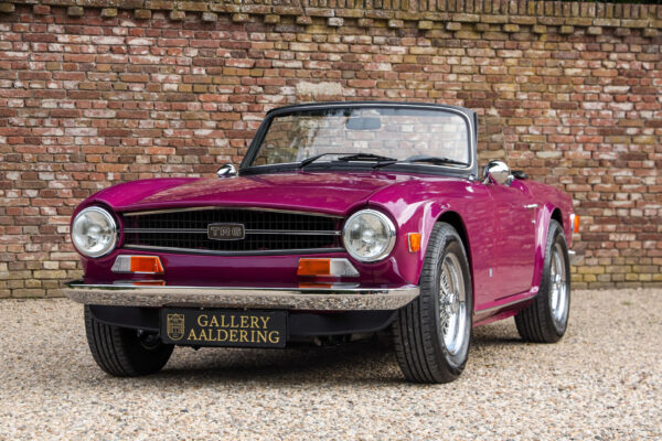 Triumph TR6 Overdrive “In Magenta” 1974