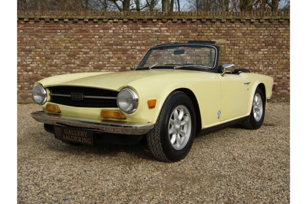 Triumph TR6 Overdrive “Most original” 1971