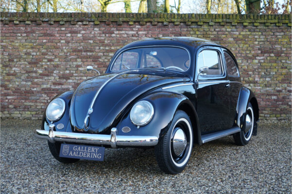 Volkswagen Beetle Oval-Window “Restored to its original purity” 1955