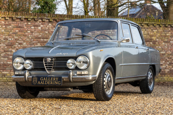 Alfa Romeo Giulia 1600 S Scioneri “Zeldzaam en uniek” (Certificato di Origine) 1968