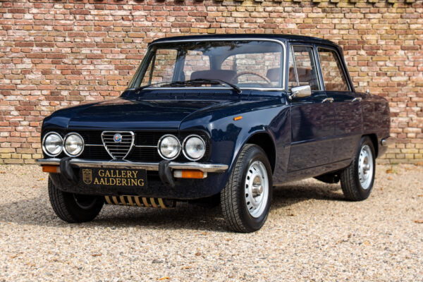 Alfa Romeo Giulia Nuova Super 1300 “In very original condition” 1975